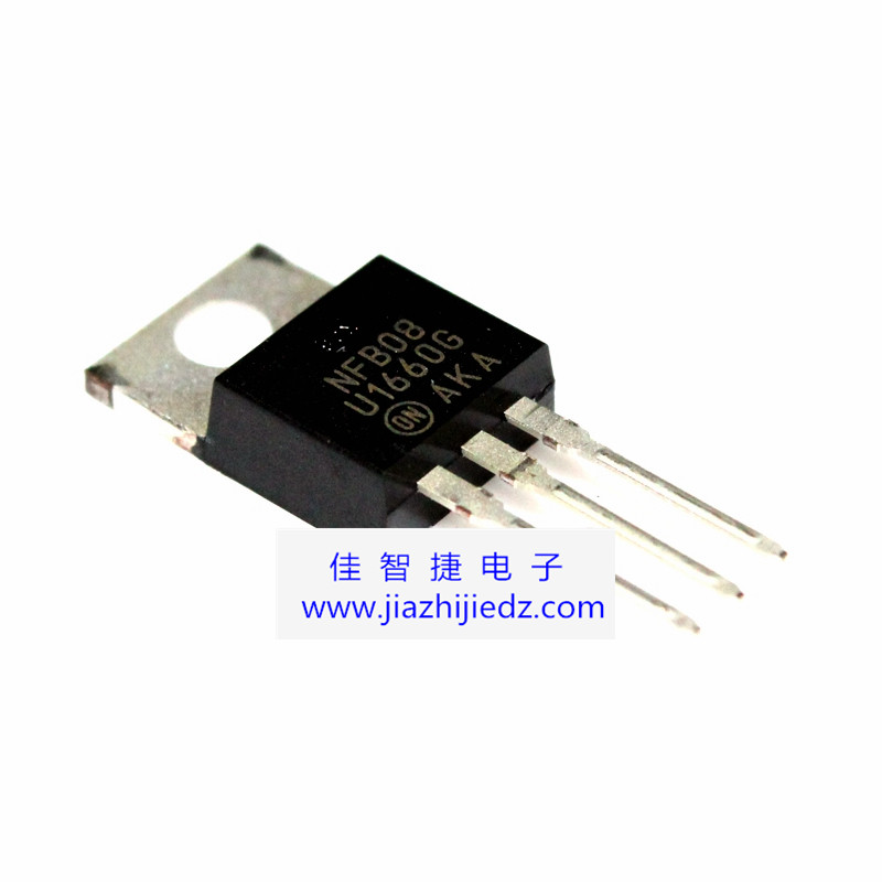 進(jìn)口MUR1660CT TO-220 U1660G 快恢復(fù)雙二極管【原裝正品】