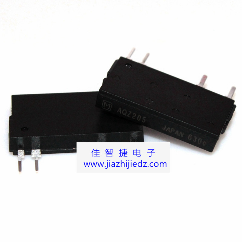 進(jìn)口AQZ205 ZIP4 直插DIP4 固態(tài)繼電器-PCB安裝【原裝正品】