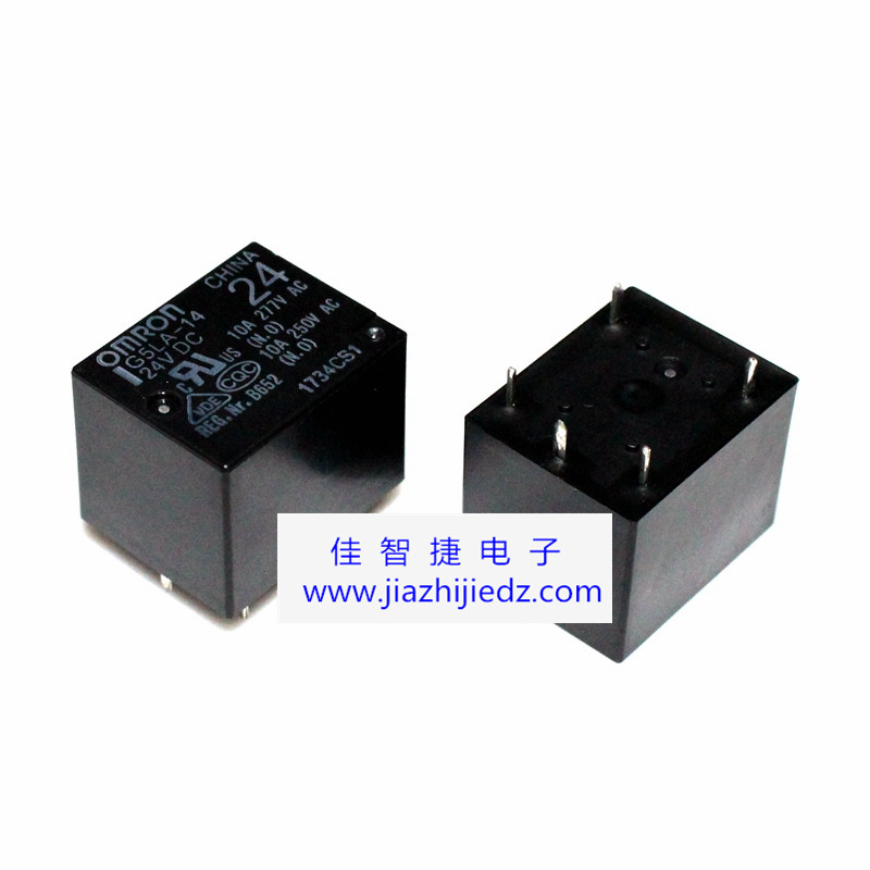 進(jìn)口G5LA-14-24VDC 直插DIP5腳 G5LA-14 100%【原裝正品】