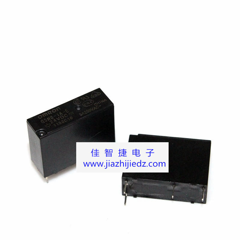 進(jìn)口G5NB-1A-E-24VDC 直插DIP4腳 5A250VC 100%正品